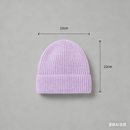Autumn  Winter Short Warm Melon Hat Men