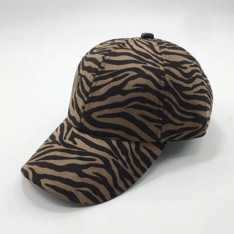 Plain Baseball Visor Cap Unisex Hat Leopard Print Baseball Caps