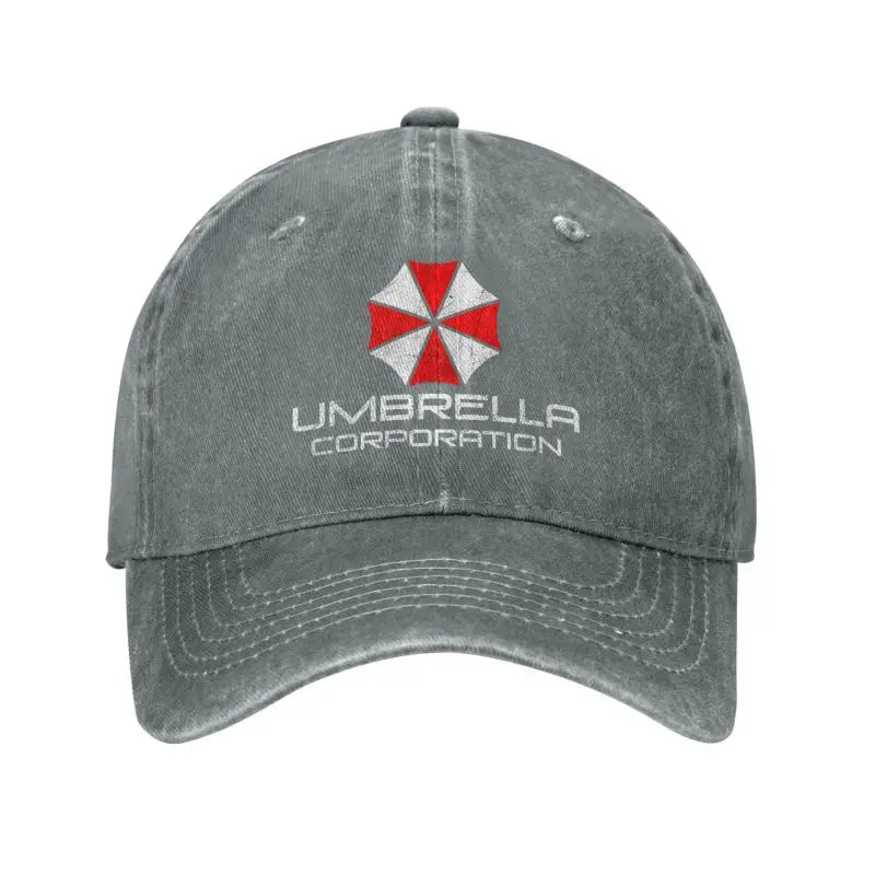 Umbrella Corporation Baseball Cap Men Women Baseball Caps Retro Distressed Denim Snapback
