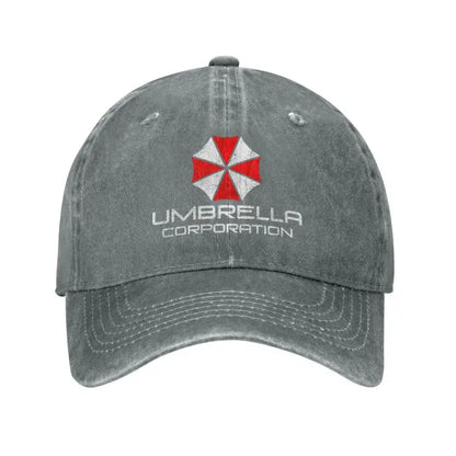 Umbrella Corporation Baseball Cap Men Women Baseball Caps Retro Distressed Denim Snapback