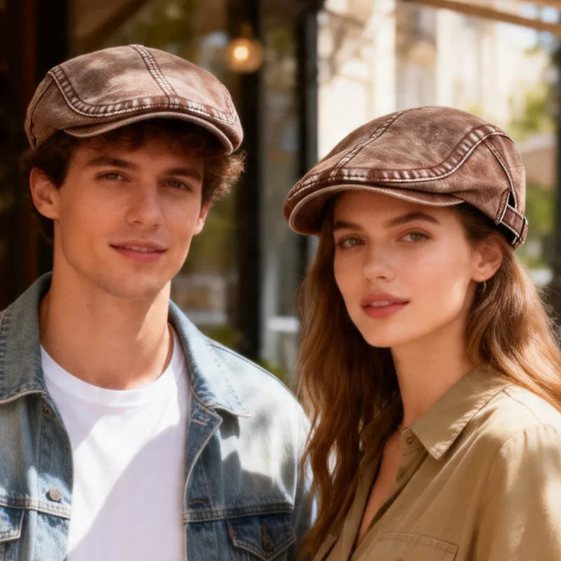 Unisex Berets New 2026 Fashion Vintage Cotton Beret Hat