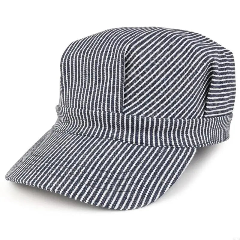 2026 New Premium Stripy Cotton Command Hat For Adult Children
