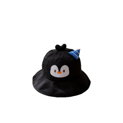 Newborn Baby Kids Cartoon Bucket Hat 50cm 1-3 Years Boys Girls