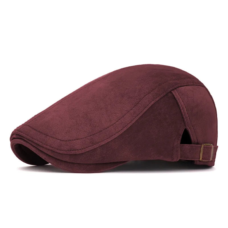 Autumn/Winter Beret Men's Vintage Forward-Facing Cap