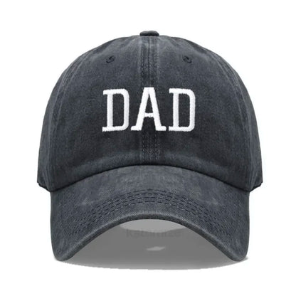 DAD MOM Embroidery Pure Cotton Baseball Cap Fashion Sport Golf Caps Sun Hat