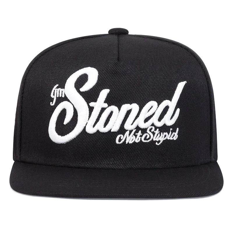 Unisex Stoned Letter Embroidery Baseball Hats Spring Autumn Outdoor Adjustable Casual Hip Hop Trucker Caps Sunscreen Hat
