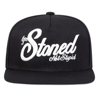 Unisex Stoned Letter Embroidery Baseball Hats Spring Autumn Outdoor Adjustable Casual Hip Hop Trucker Caps Sunscreen Hat
