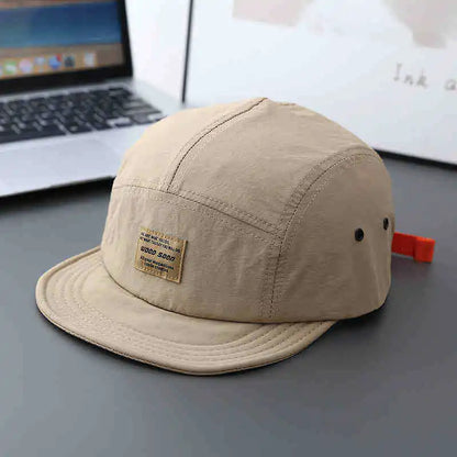 Japanese-Style Short-Brim Baseball Cap