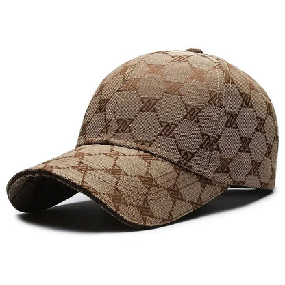 Four Seasons New Three-Line Sewn Baseball Cap Men's And Women's