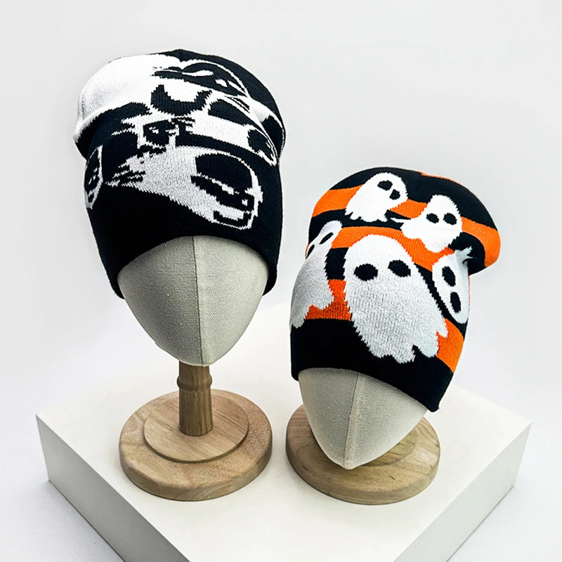 Halloween Elements Funny Wool Knitted Hats