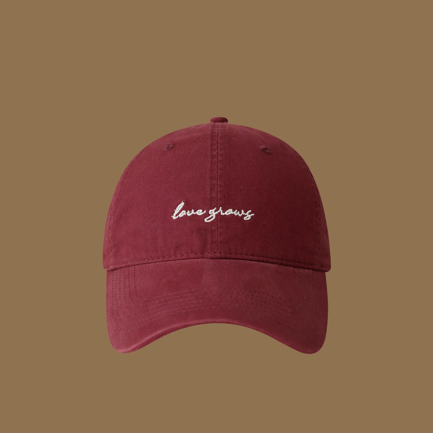 Retro Letter Embroidered Baseball Cap