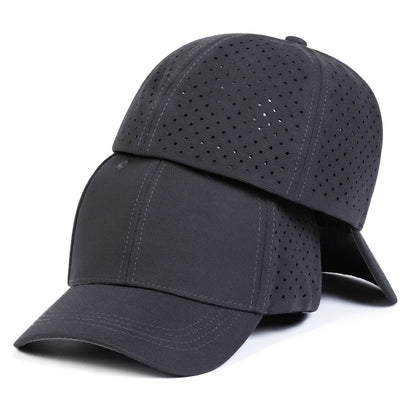 Unisex Light Plate Rear Sealing Breathable Baseball Net Caps