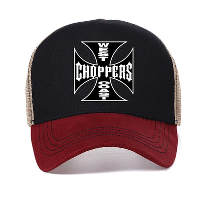 West Coast Choppers Men Hat Unisex Hat Cool Mesh Baseball Hats