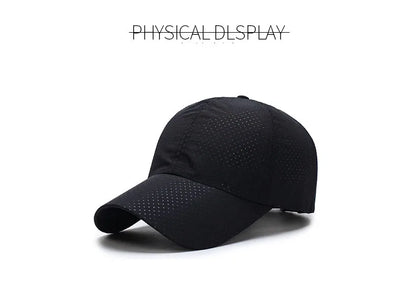Hat Spring Summer Solid Color Mesh Cap Baseball Cap Autumn Korean Edition Sunscreen Hat Mesh Breathable Peaked Cap