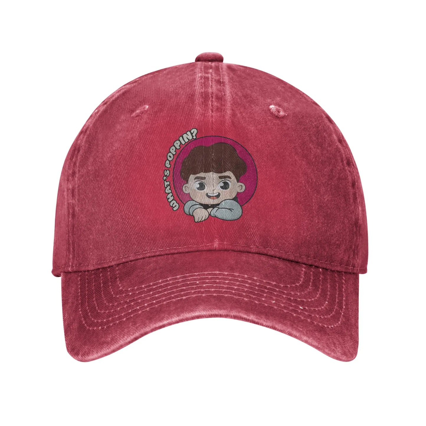 Denim Fabric Cap Casual Baseball Caps Adjustable Hat