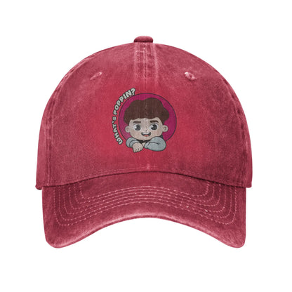 Denim Fabric Cap Casual Baseball Caps Adjustable Hat