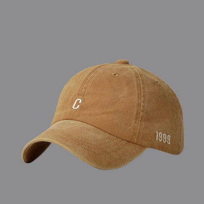 Vintage Letters C Embroidery Baseball Caps Adjustable