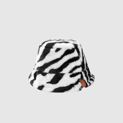 Lambswool Unisex Bucket Hats For Women Men Winter