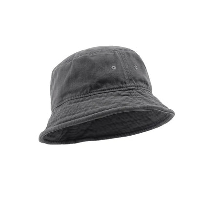Washed Cotton Bucket Hats Packable Summer Outdoor Cap