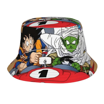 Dragon Ball Z Bucket Hat Spring Picnic Headwear Accessories Cartoon Anime Fisherman Hats