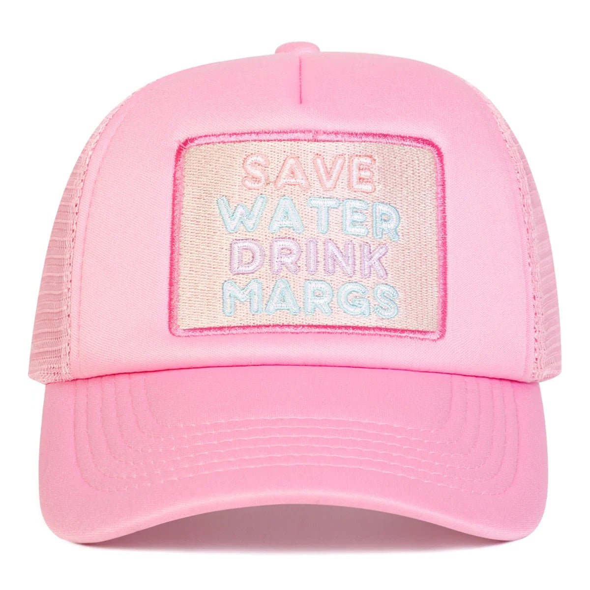 Unisex Drink Margs Embroidery Baseball Net Caps Spring and Summer