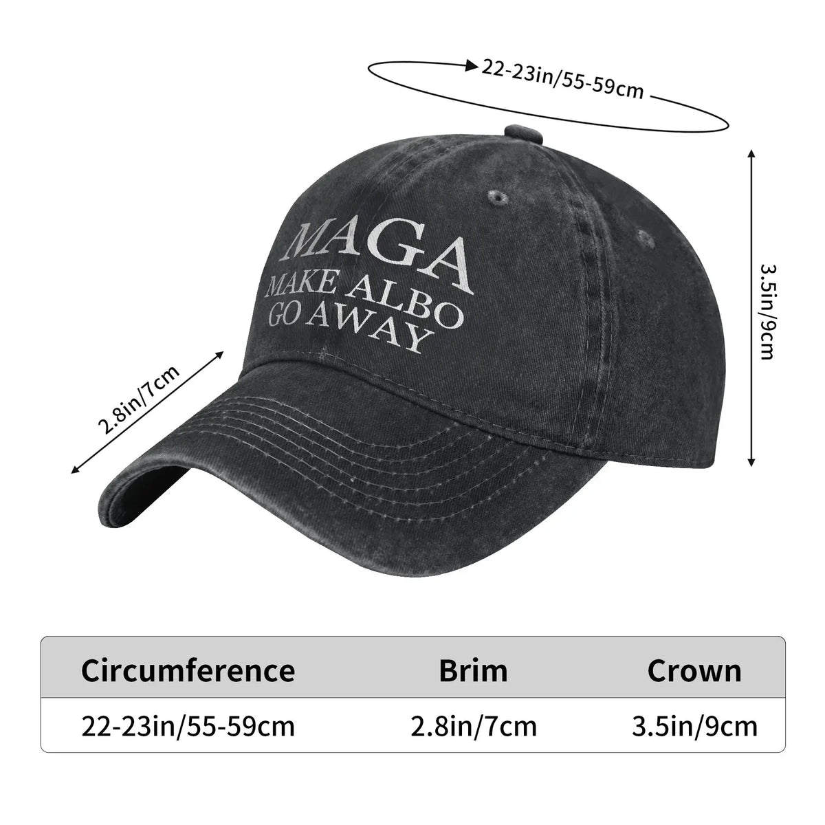 Washed Baseball Cap