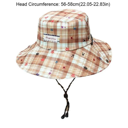 Sweet Star Women Sun Hat Fisherman Hat Japanese Style