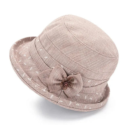 Spring And Autumn Casual Cloth Hat For The Elderly And Summer Pot Hat