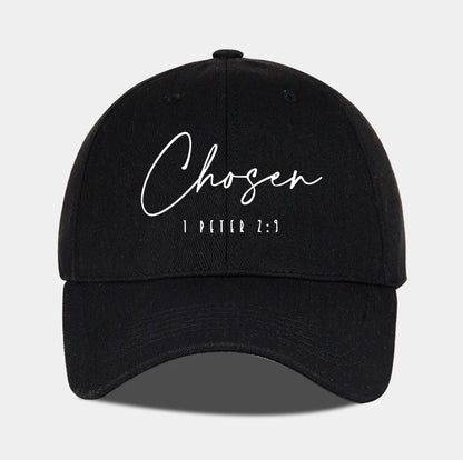 Fashion Chosen  Printed Soft Peak Baseball Cap Adjustable Curved Peak Dad Cap Perfect Camping and Hiking
