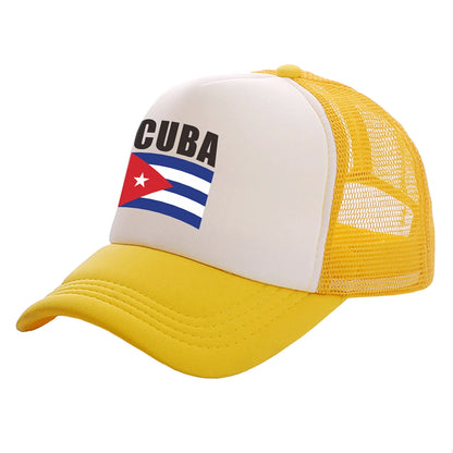 Cuba Cap Men Cool Cuba Flag Hat Baseball Cap
