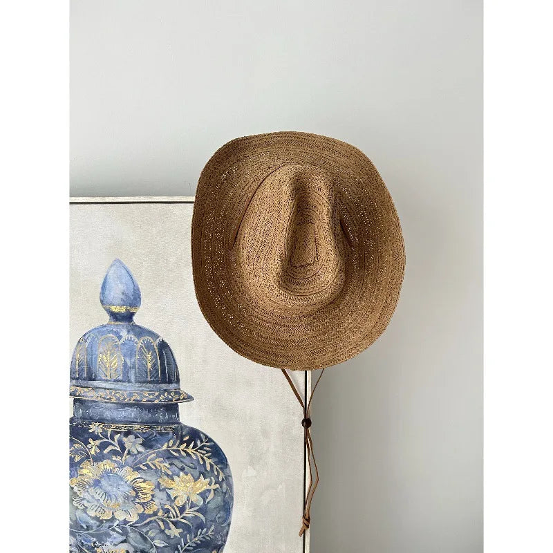 Summer Wide Brim Straw Hat