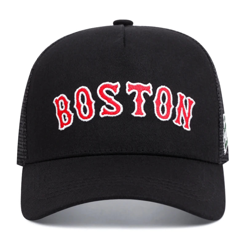 Boston Women Men Outdoors Baseball Cap