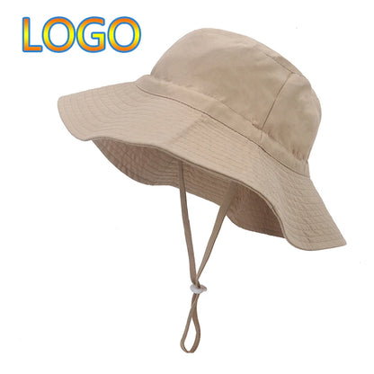 Custom Logo Uv Protection Children Bucket Hat