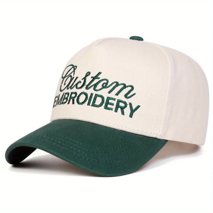 Men's Baseball Cap Fashionable Five-Panel Hat Adjustable