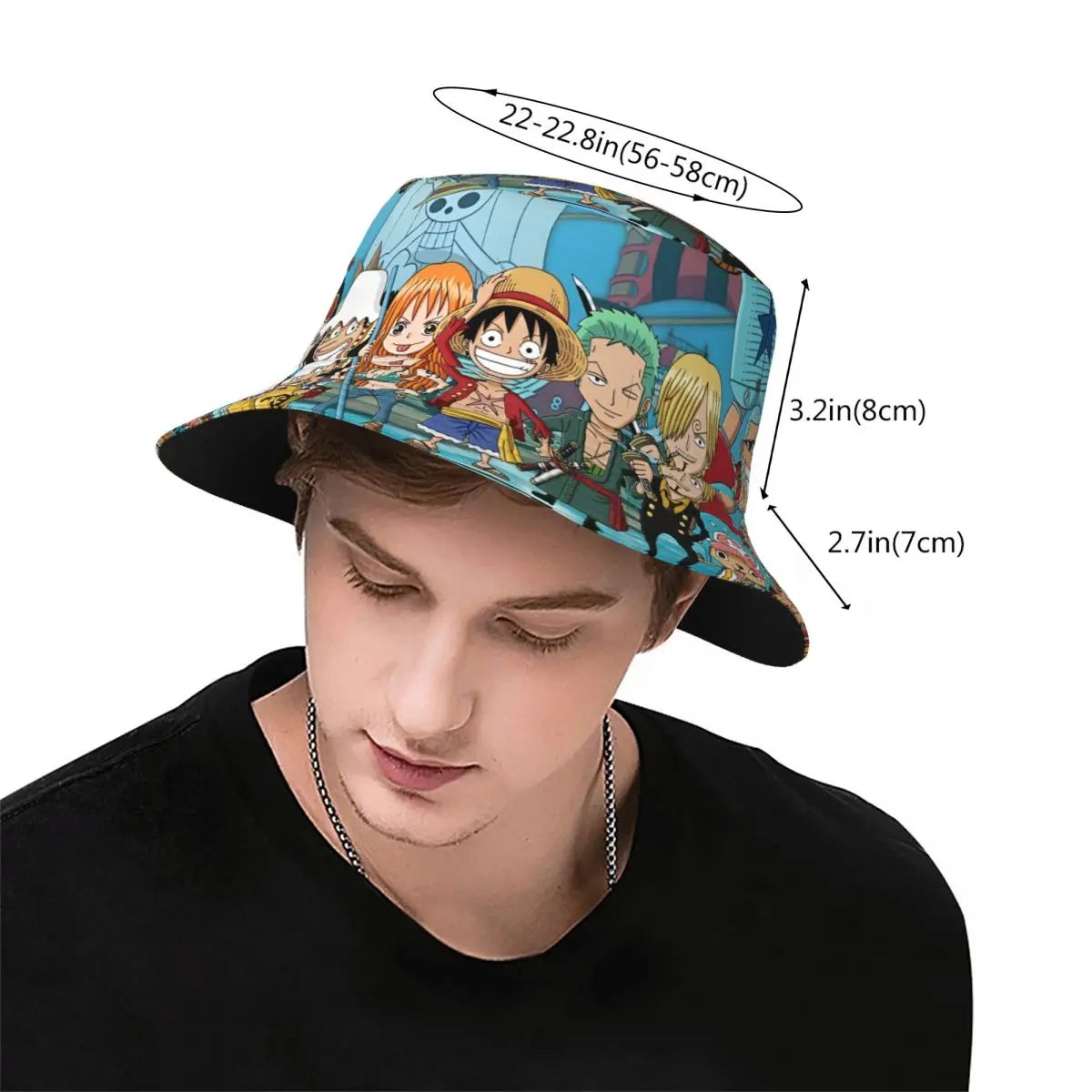 Women Men Bucket Hat One Piece Journey To The Final Island Spring
