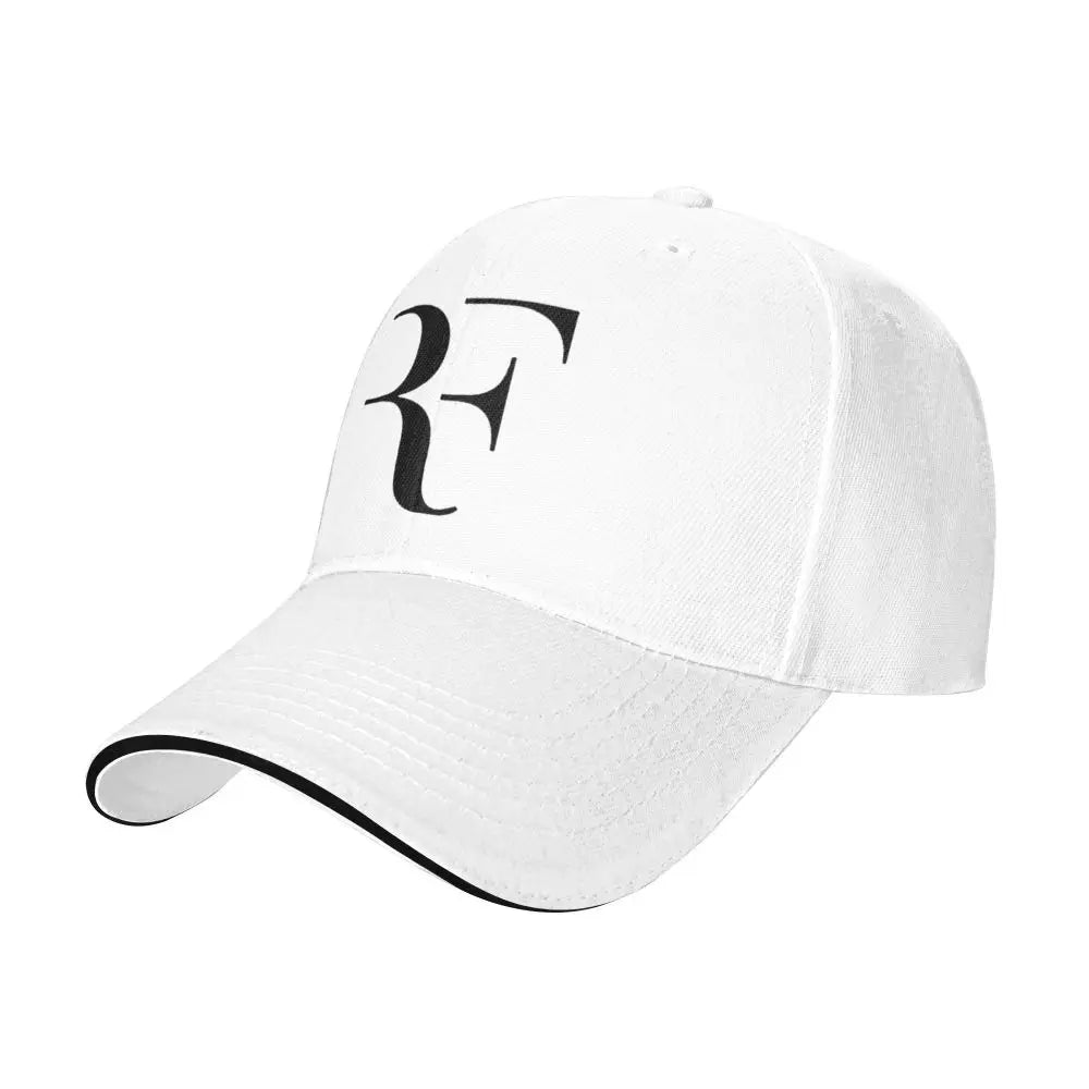 Men Women RF Roger Federer Patch Tennis Hats curved Baseball Caps