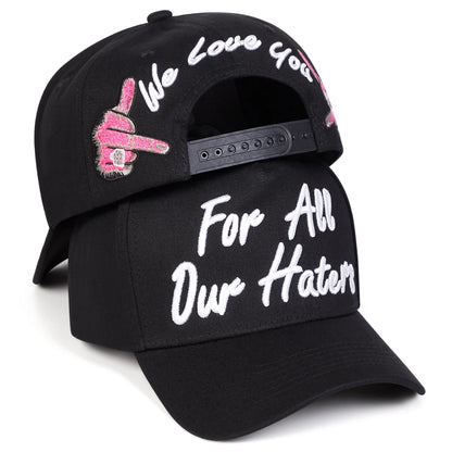 Embroidery Baseball Caps Spring Autumn Outdoor Adjustable Casual Hats