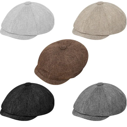 Fashion Spring And Autumn Retro British Style Cap