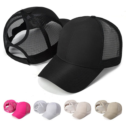 Unisex 8 Lines On The Brim Of The Hat Baseball Net Caps Spring and Summer