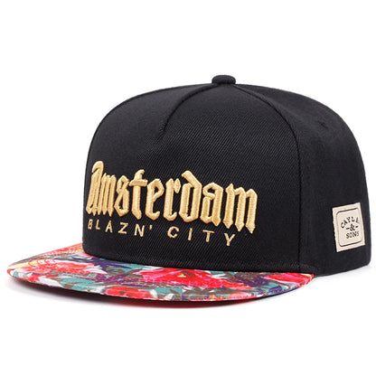 2025 Trendy Fashion New Flat Brimmed Hat Men's