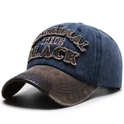 Hat Men's  Washed  Denim Cap Korean Version Outdoor