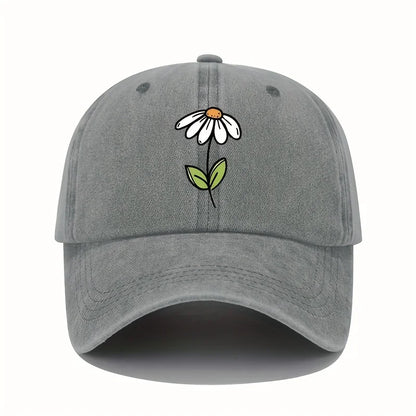 Floral Printed Baseball Cap Men's and Women's All Season