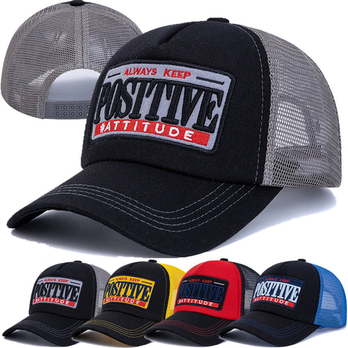 Hot Sale Unisex Baseball Cap Classic Always Keep Letter Pattern Mesh Cap