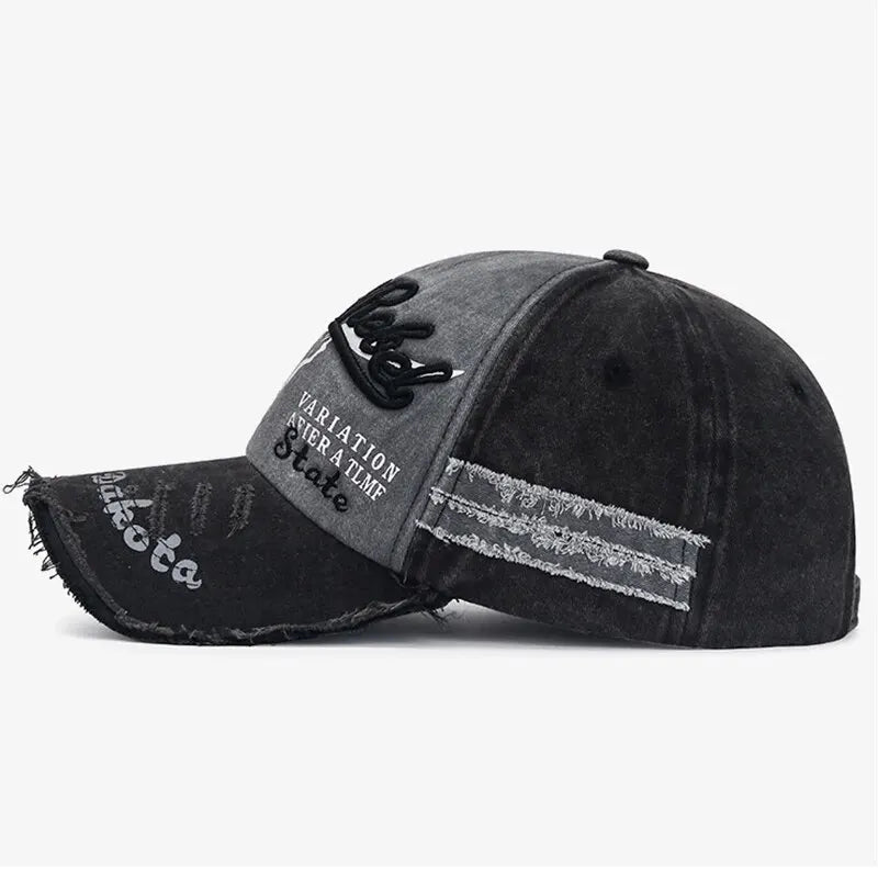 Fashion Cotton Baseball Cap Snapback Mesh Hats Hip Hop Caps
