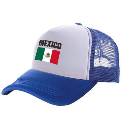 Mexico Trucker Cap Men Cool Mexico National Hat Baseball Cap Cool Summer Unisex Mesh Net Caps