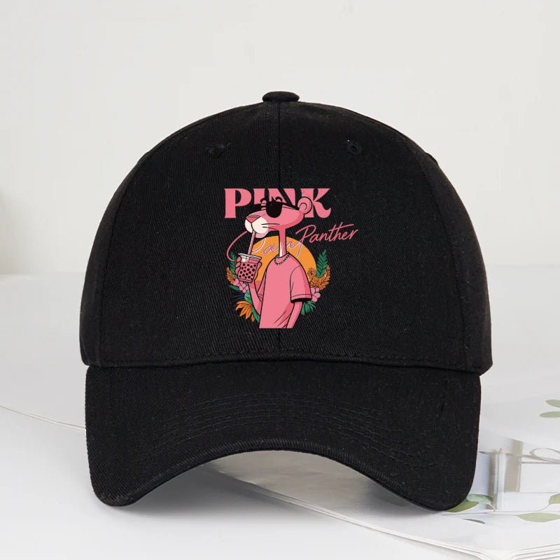 Cute Pink Leopard Print Baseball Cap