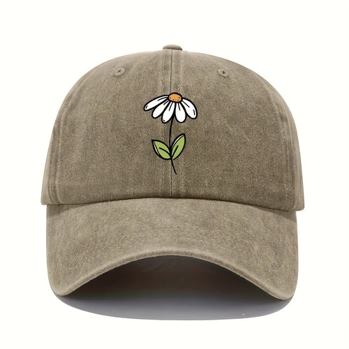 Floral Printed Baseball Cap Men's and Women's All Season