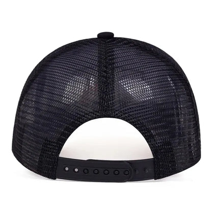 Unisex Skeleton Head Branch Heart Embroidery Baseball Net Caps Spring Summer Outdoor