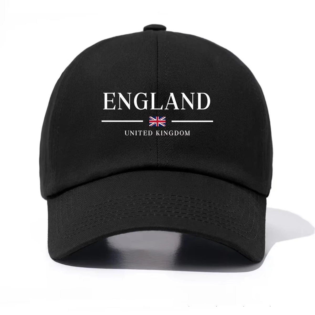 Fashion Casual England Print Baseball Cap Adult Child Minimalist Retro Style Casual Soft Adjustable Perfect As Gift Baseball Cap