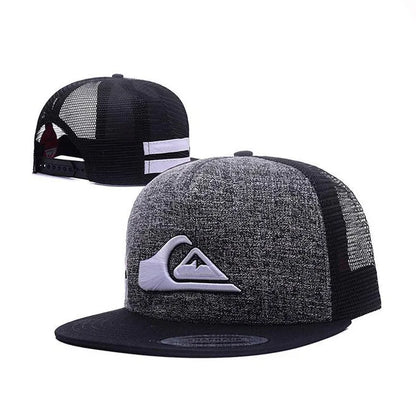 Simple Symbol Triangle Surfing Embroidery Outdoors Snapback Cap Summer